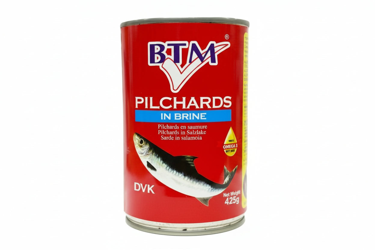 BTM Pilchards in Brine 425g