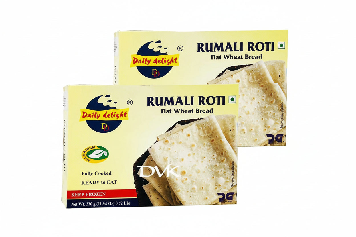 Daily Delight Rumali Roti(Pack of 2) 330g