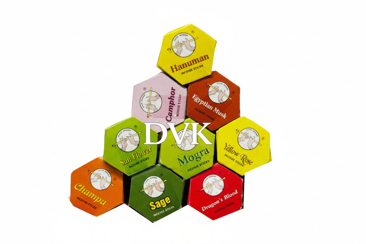 Flute Incense Combo (Set of 9)