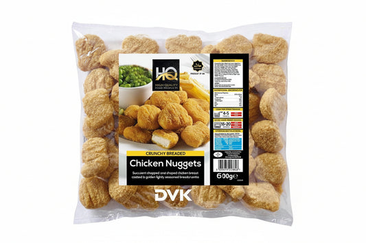 HQ Crenchy Breaded Chicken Nuggets 600g