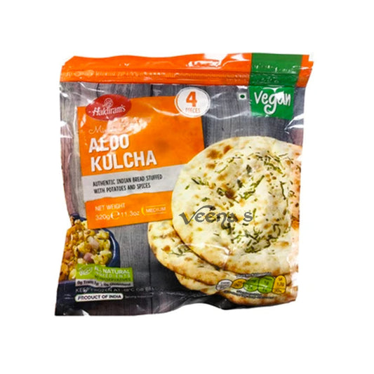 Haldiram's Aloo Kulcha 320g – Authentic Indian Bread Stuffed with Potatoes and Spices
