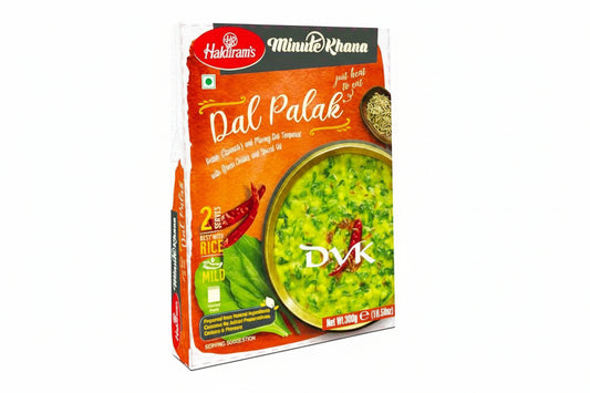 Haldiram's Dal Palak 300g – Spinach and lentil curry ready to heat