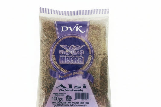 Package of Alsi seeds with Heera brand label on a white background