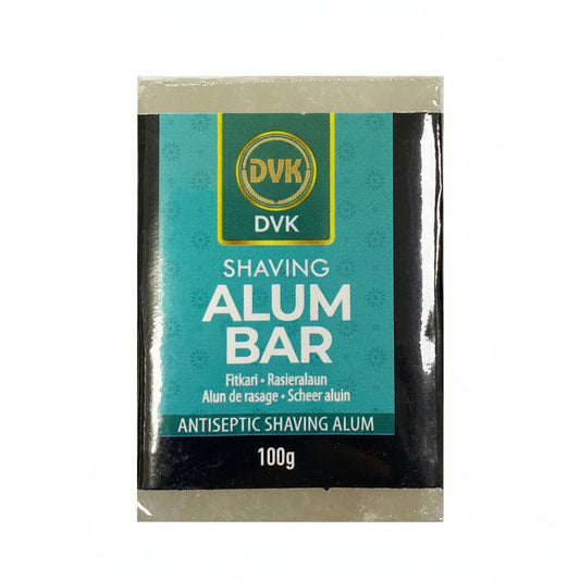 Packaged shaving alum bar with Heera logo on a white background