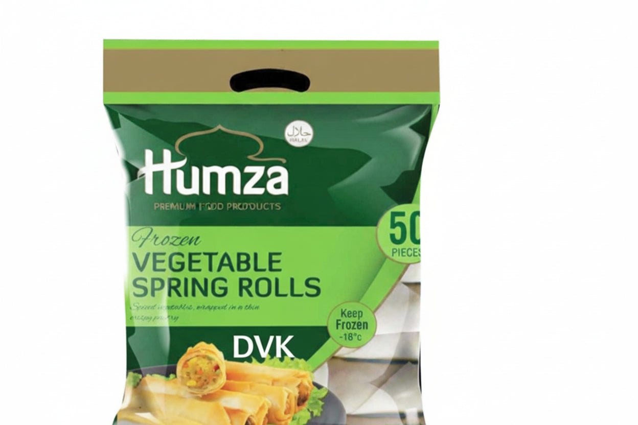 Humza 50 Vegetable Spring Roll 1.5kg