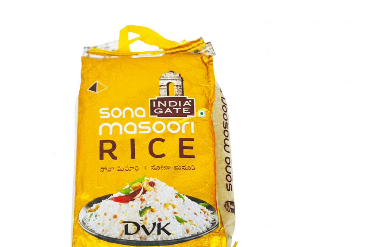 India Gate Sona Masoori Rice 5kg
