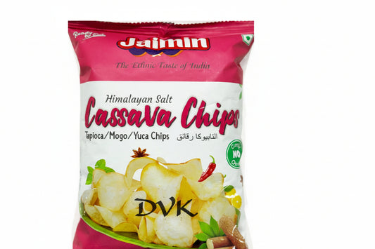 Jaimin Cassava Chips Himalayan Salt 100g