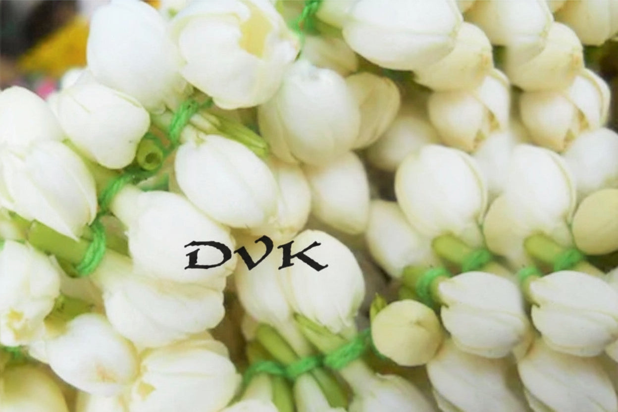 Jasmine Flowers Premium (Mullai) Fresh – 20cm (Approx) | Fragrant Natural Flower Garlands