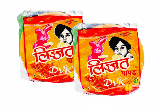 Lijjat Punjabi Masala Papad (Pack of 2)200g