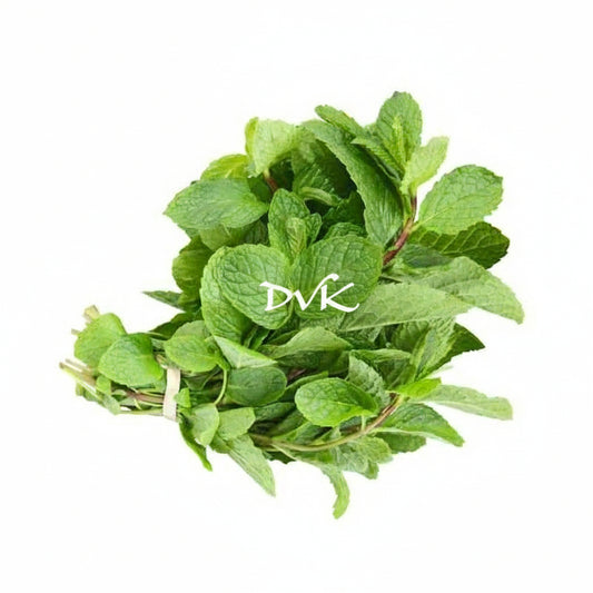 Bunch of fresh green leaves with 
