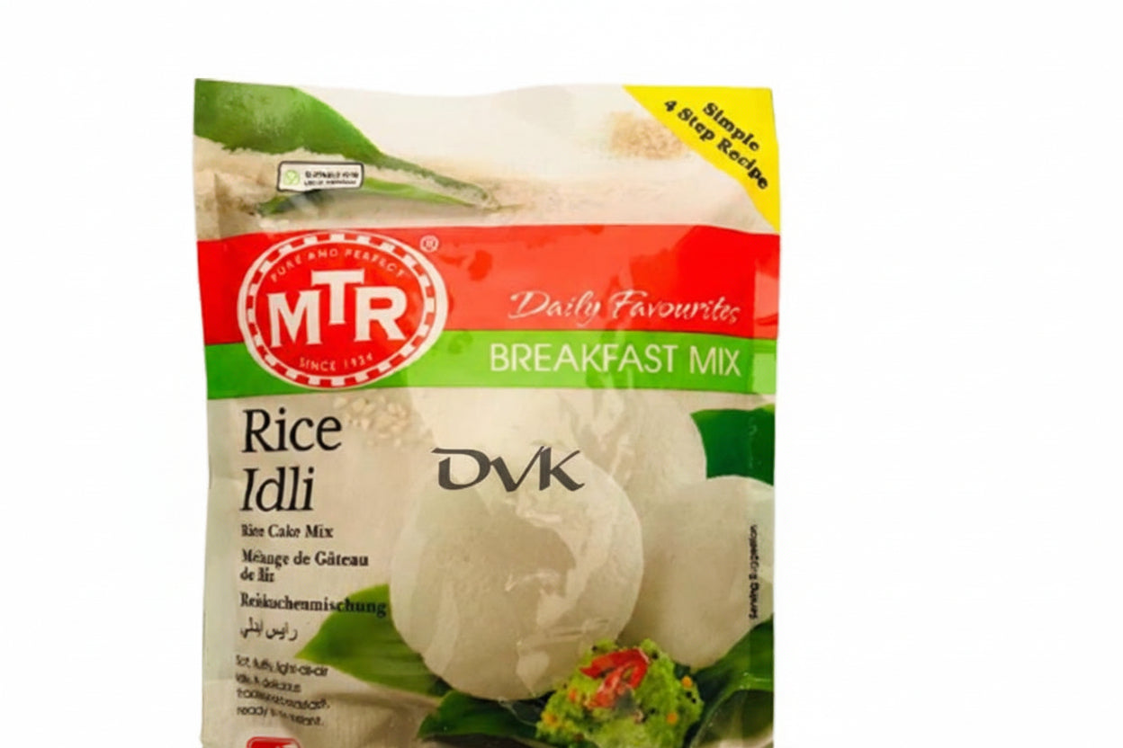 MTR Rice Idli mix package on a white background