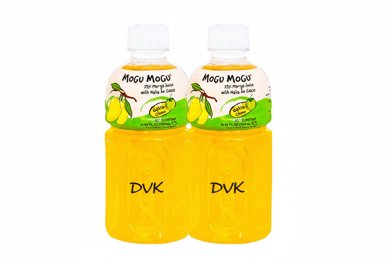 Mogu Mogu Mango Flavoured Drink (Pack of 2)320ml