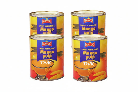 Natco Sweet  Mango Pulp Alphonso (Pack Of 4)  850g