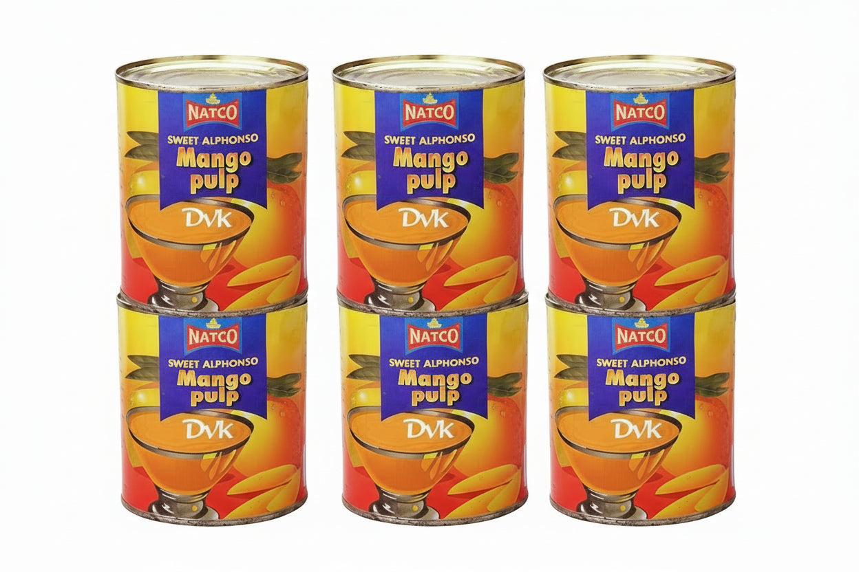 Natco Sweet  Mango Pulp Alphonso (Pack Of 6)  850g