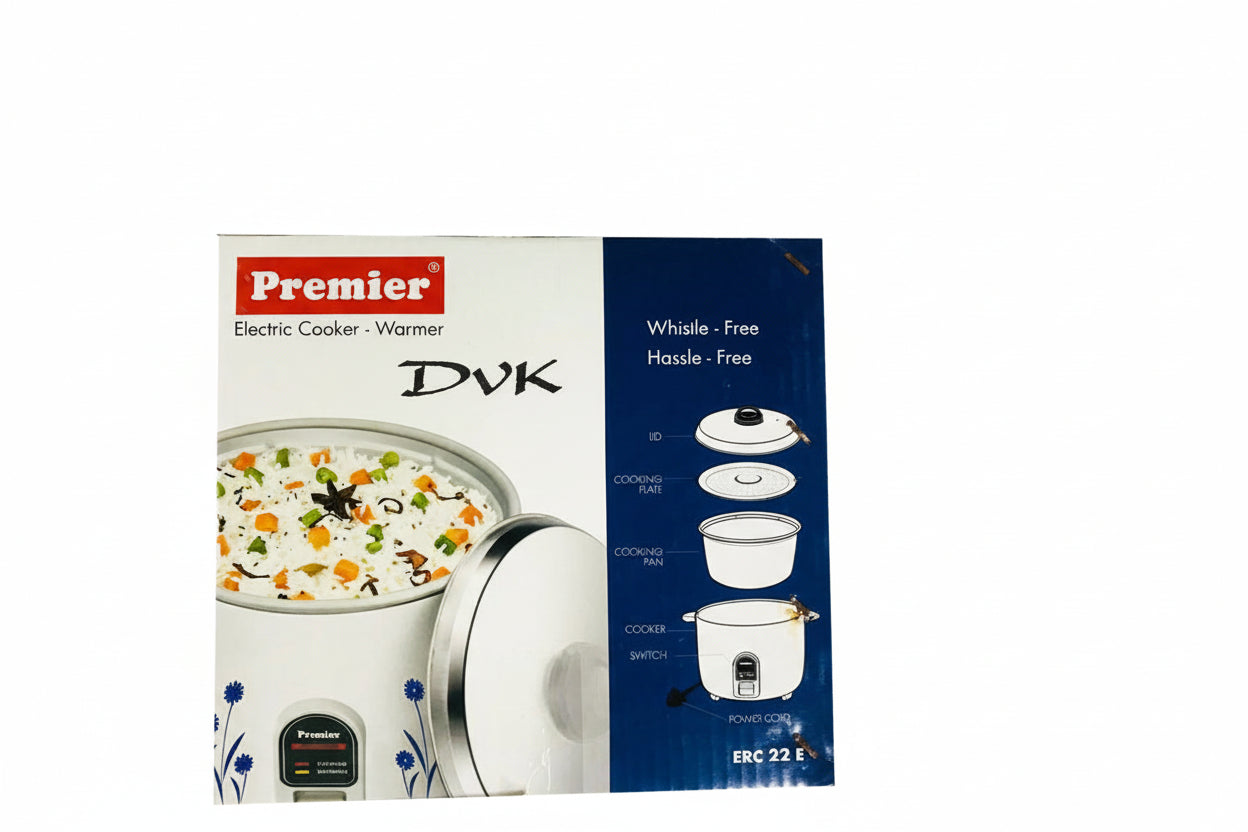 Premier Electric Cooker / Warmer (ERC 22 E) 5.4L