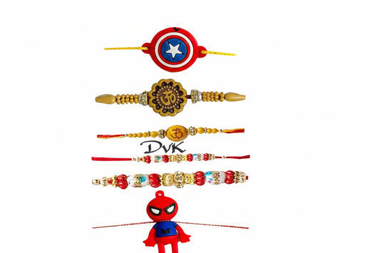 Rakhi Random (Pack of 5)