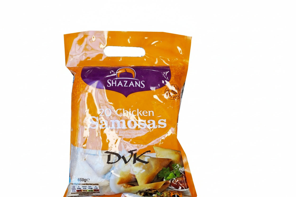 Shazans 20 Chicken Samosa 650g