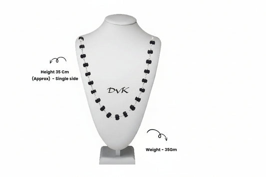 Silver Karungali Malai(Original) (Ebony Wood)