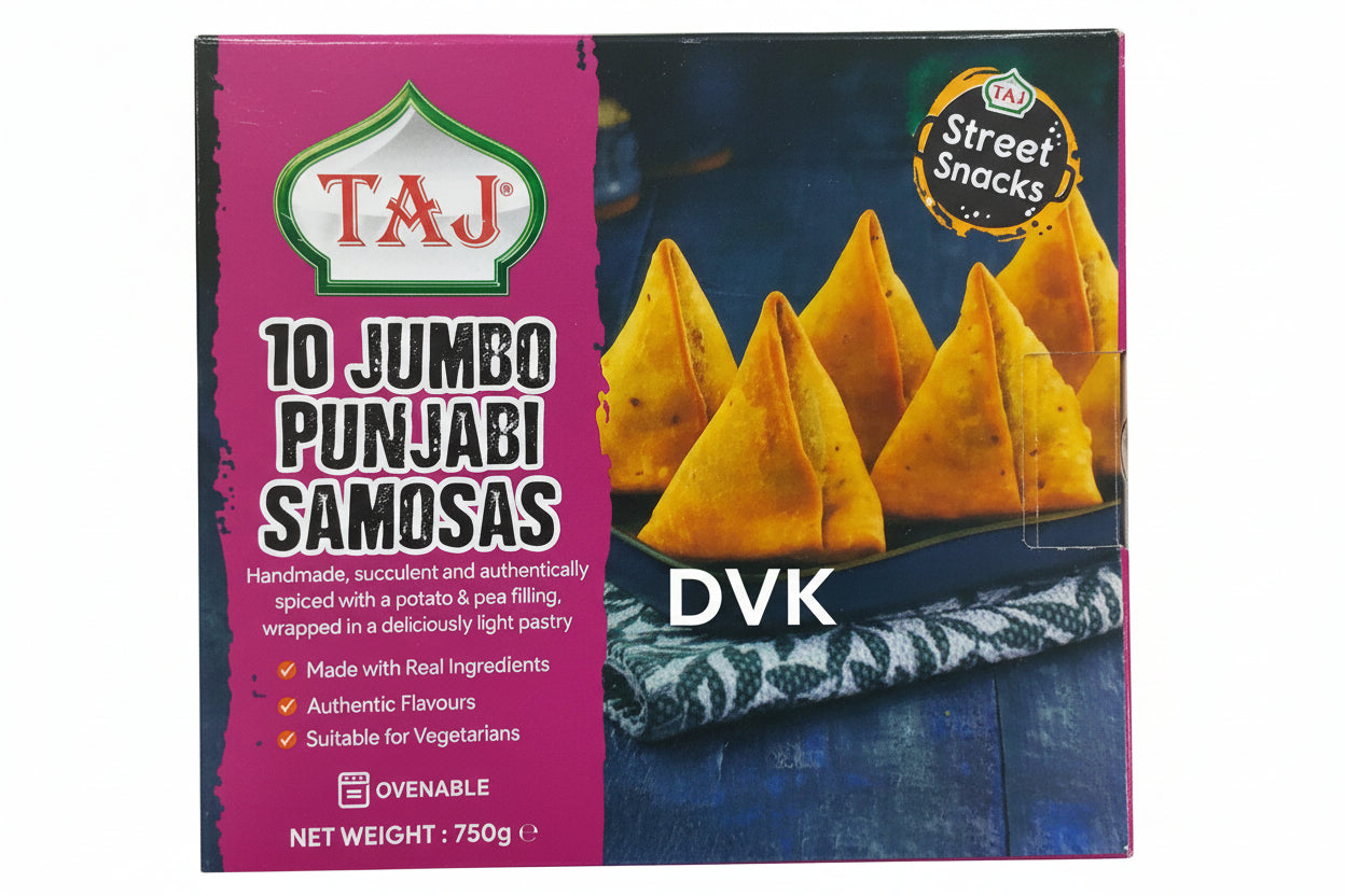 Taj Jumbo Punjabi Samosa 10S 750G
