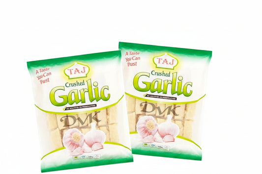 Taj Crushed Garlic (Pack of 2) 400g