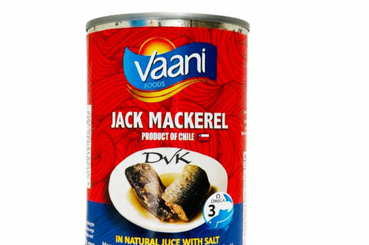 Vaani Foods Jack Mackerel in Natural Juice With Salt 425g
