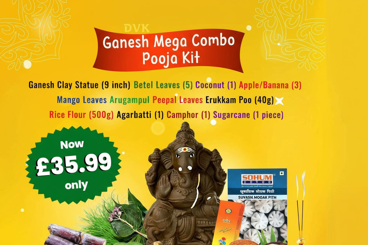 Vinayagar Chaturthi Combo Kit( With 9 inch Vinayagar Statue)