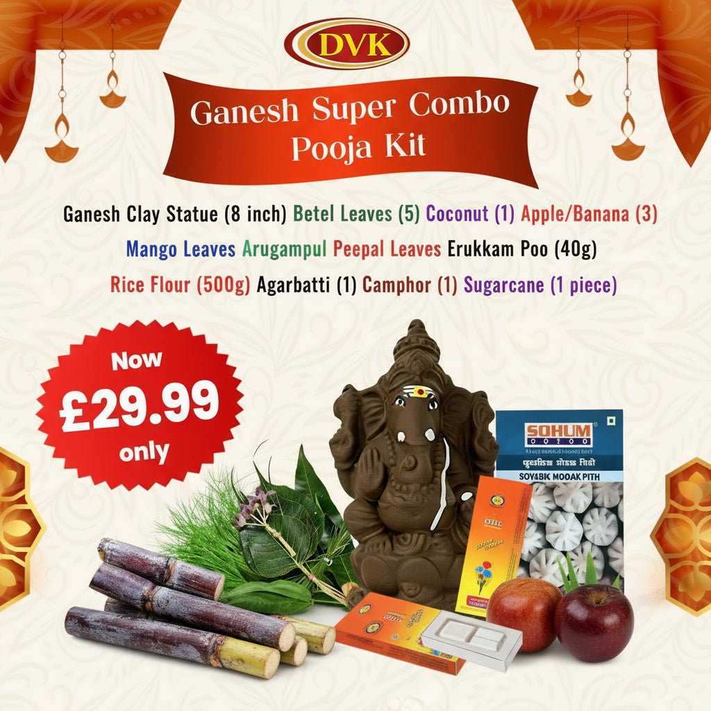 Vinayagar Chaturthi Combo Kit( With 8 inch Vinayagar Statue)