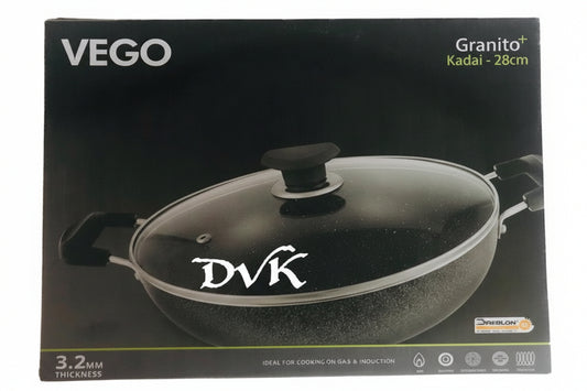 Vego Granito Nonstick Kadhai 26CM