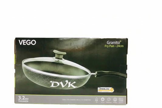 Vego Granito Fry pan+lids 24cm