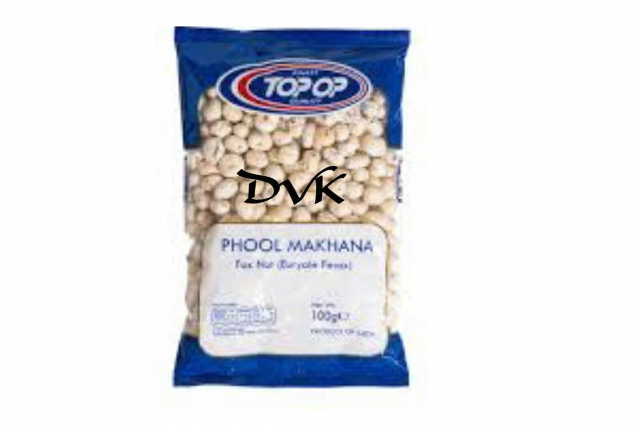 Packaged product of Phool Makhana with Topop branding on a white background