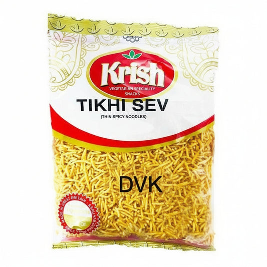 Packaged snack with Krish brand on a white background