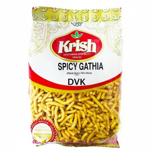 Packaged snack with Krish brand on a white background