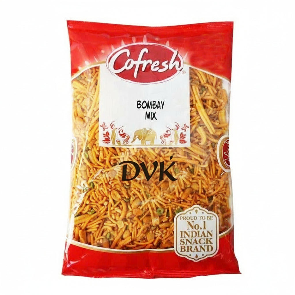 Packaged snack mix with 'Cafresh' branding on a white background