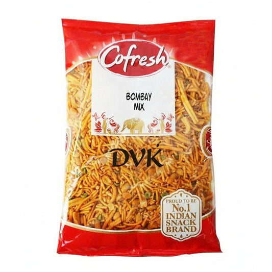 Packaged snack mix with 'Cafresh' branding on a white background