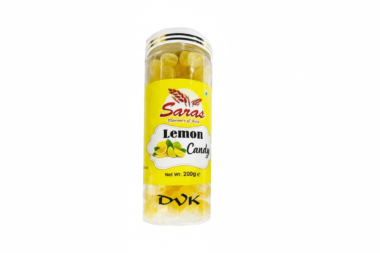 Saras Lemon Candy 200g