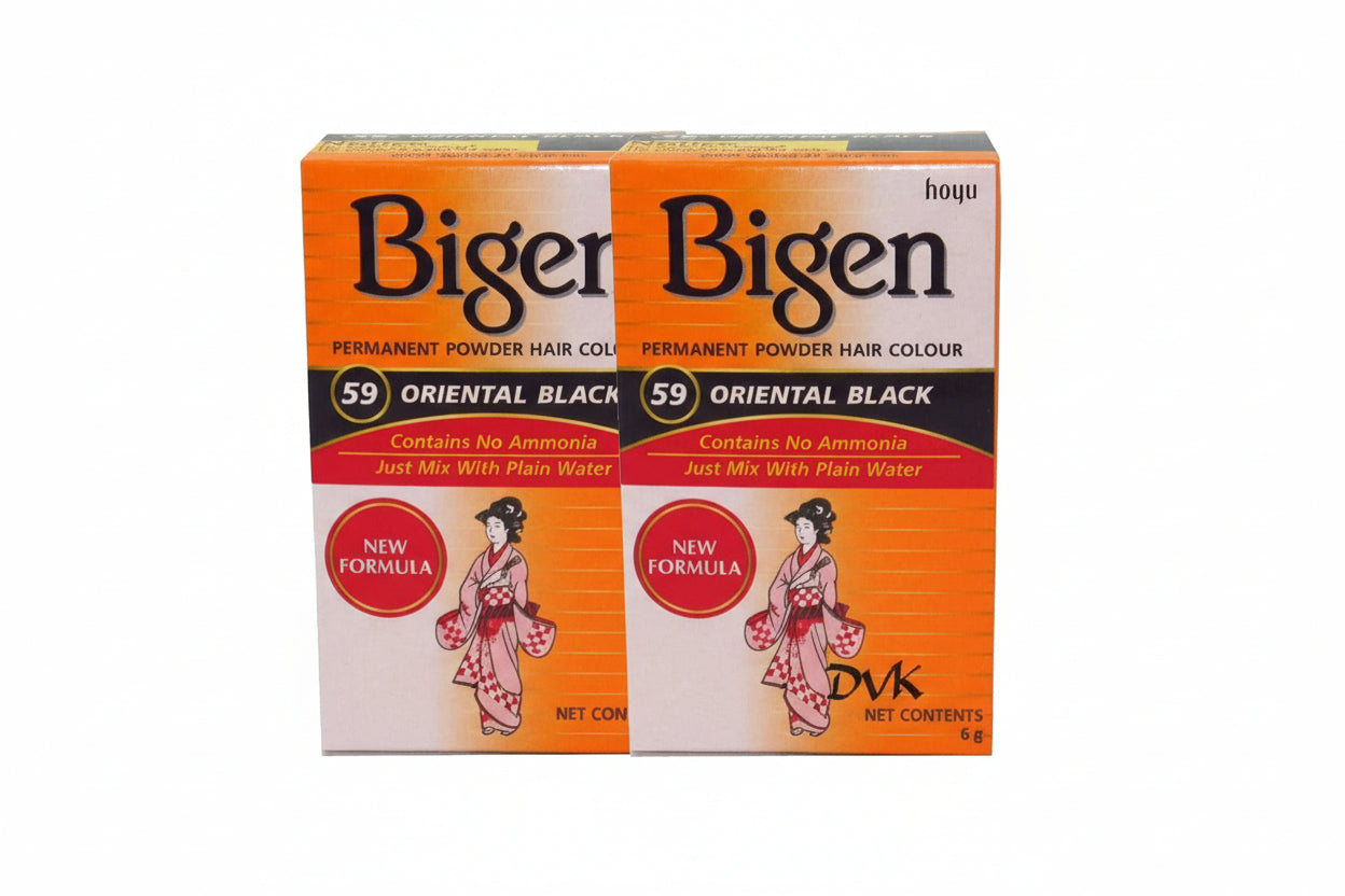 Bigen 59 Oriental Black Hair 6g(Pack of 2)