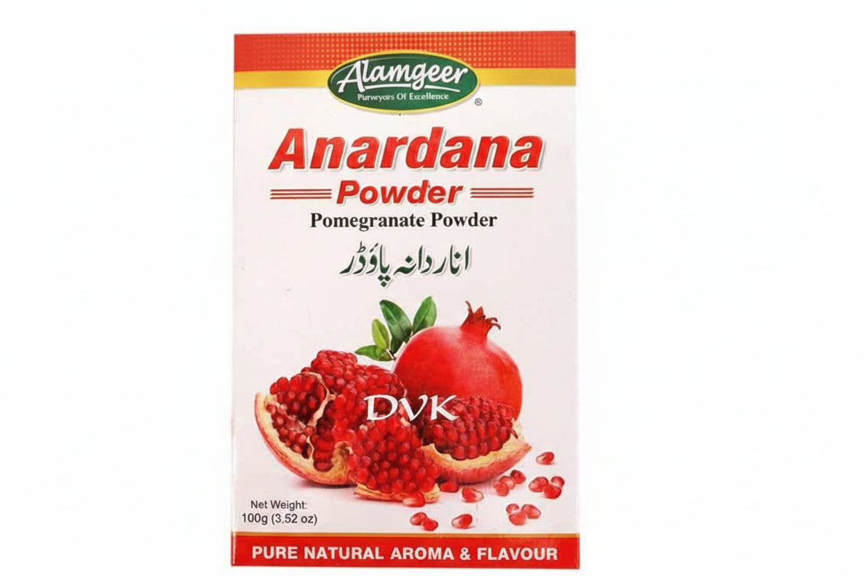 Alamgeer Anardana Powder 100g – Tangy pomegranate spice for chutneys curries and snacks
