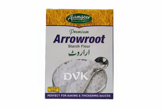Alamgeer Arrowroot Starch Flour 200g – Gluten free thickener for baking and cooking