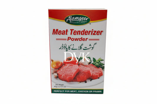 Alamgeer Meat Tenderizer Powder 40g – Fast acting tenderizer for soft juicy meat dishes