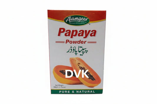Alamgeer Papaya Powder 50g – Natural digestive enzyme powder for wellness and skincare