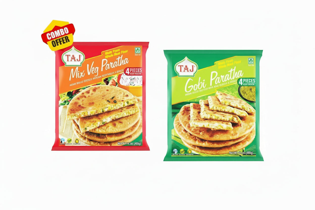 Taj Gobi and Mix Veg Paratha - Combo Pack