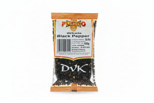 Fudco Black Pepper Whole 100G