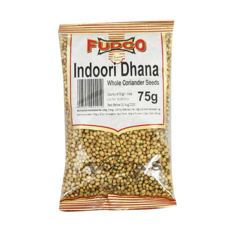 Fudco Indoori Dhana / Whole Coriander Seeds