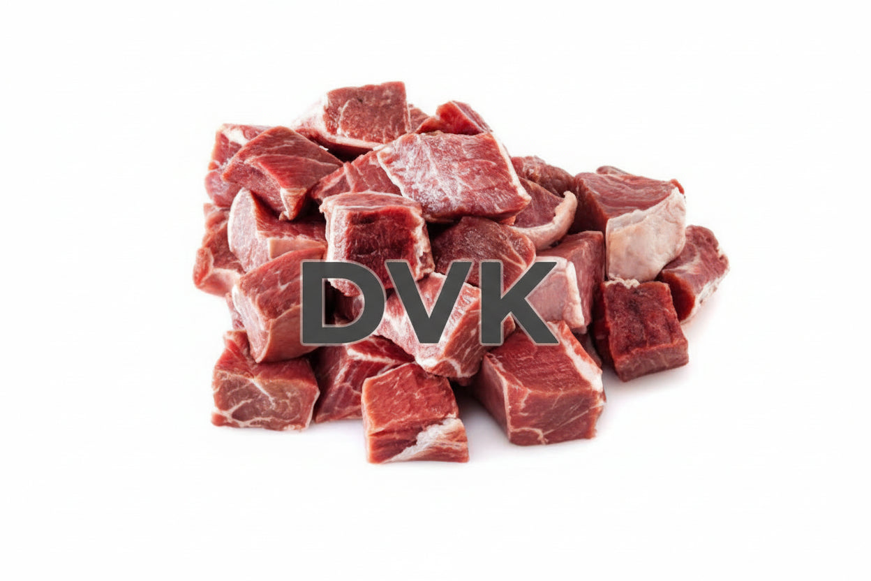 Fresh 100% Halal Diced Lamb Shoulder (With Bone)