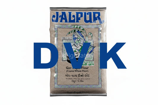 Jalpur Gor Papdi Flour package on a white background