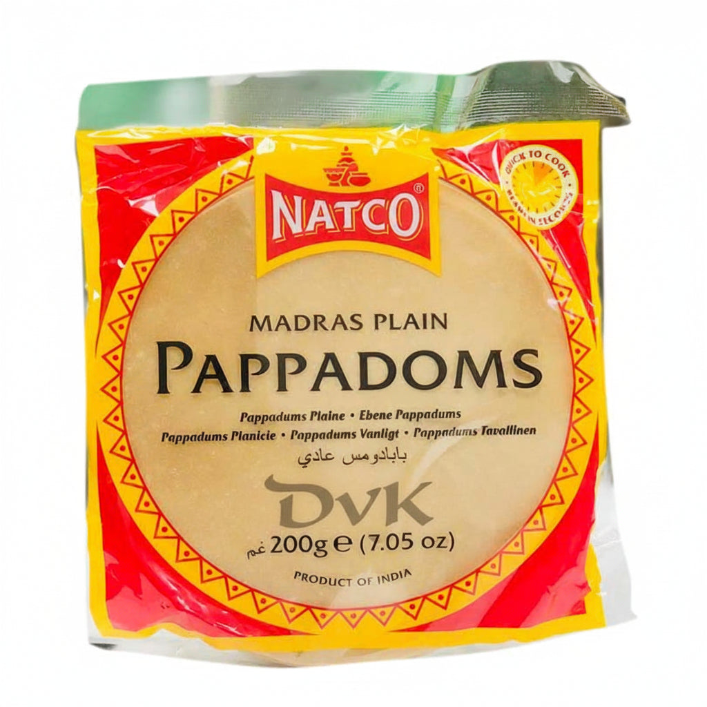 Natco Madras Pappadoms 200g