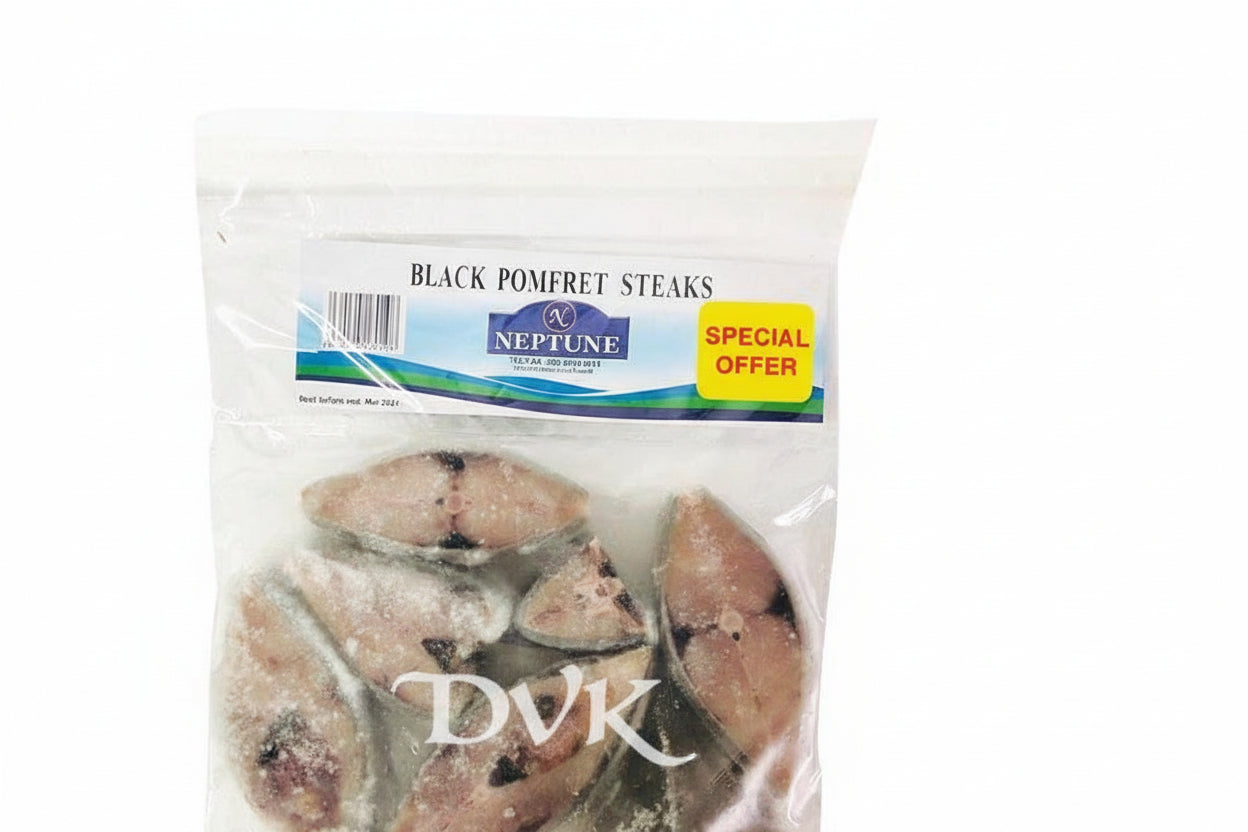 Neptune Black Pomfret Steaks 600g