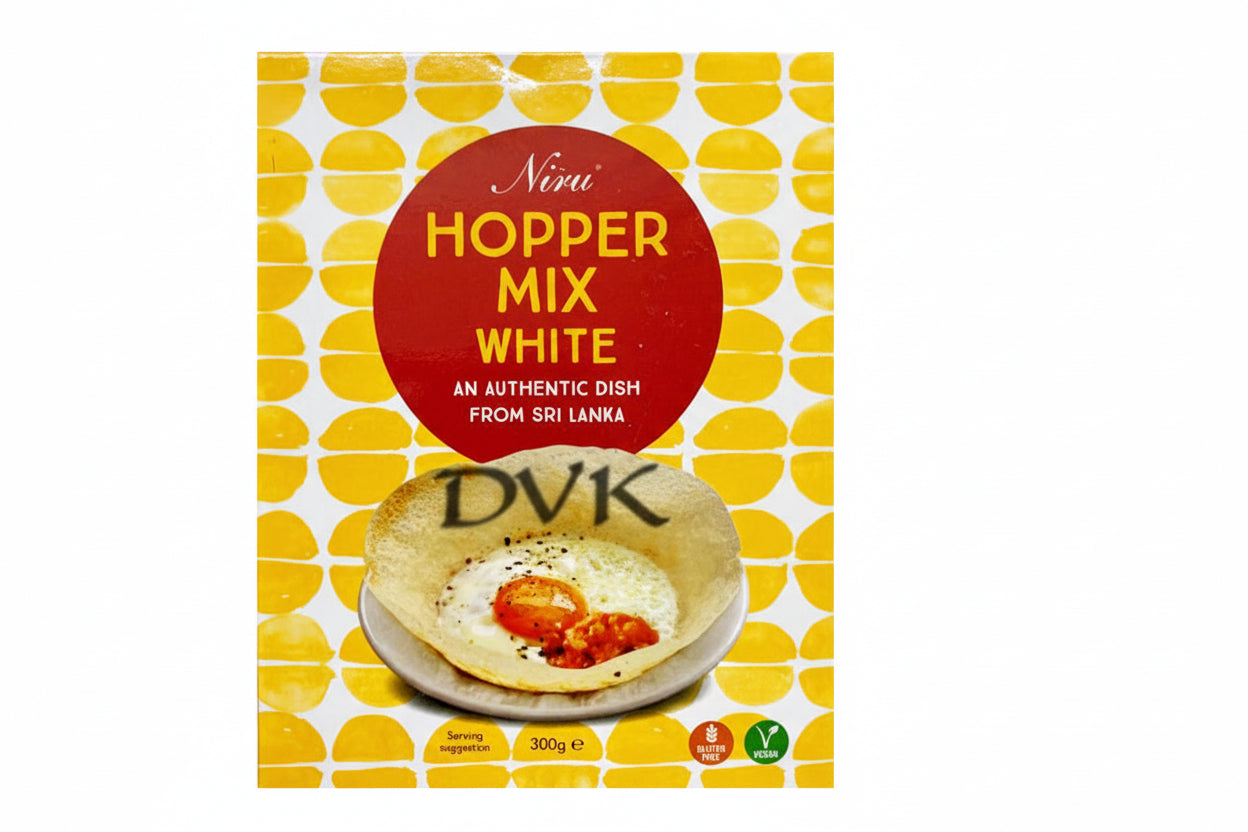Niru Hopper Mix White packaging with a yellow and white pattern