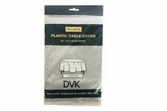 Udl Assorted Round Table Cover Silver Ptc12