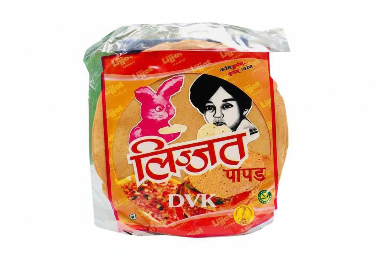 Lijjat Urad Papad 200G